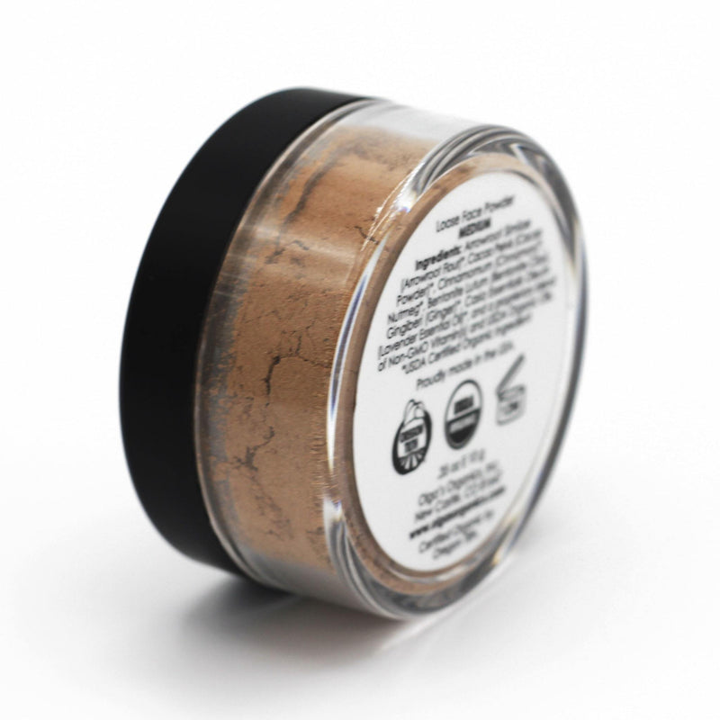 Organic Face Powder | Medium - Olga's Organics